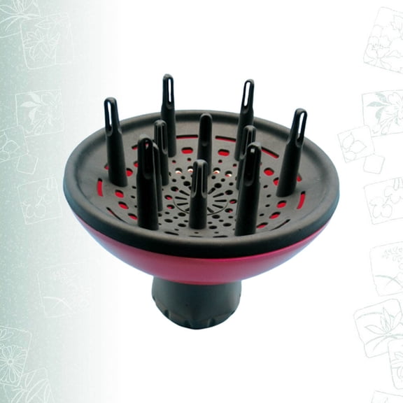 Nicehomfit Universal Hair Styling Diffuser in Black, Compatible with Most Hair Dryers for Enhanced Curl Definition and Volume
