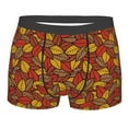 thumbnail image 5 of Uemuo Fall Leaves Pattern Men's Boxer Briefs,Trunk Anti-Chafing,Comfortable, Durable, and Stylish Underwear-Large, 5 of 9