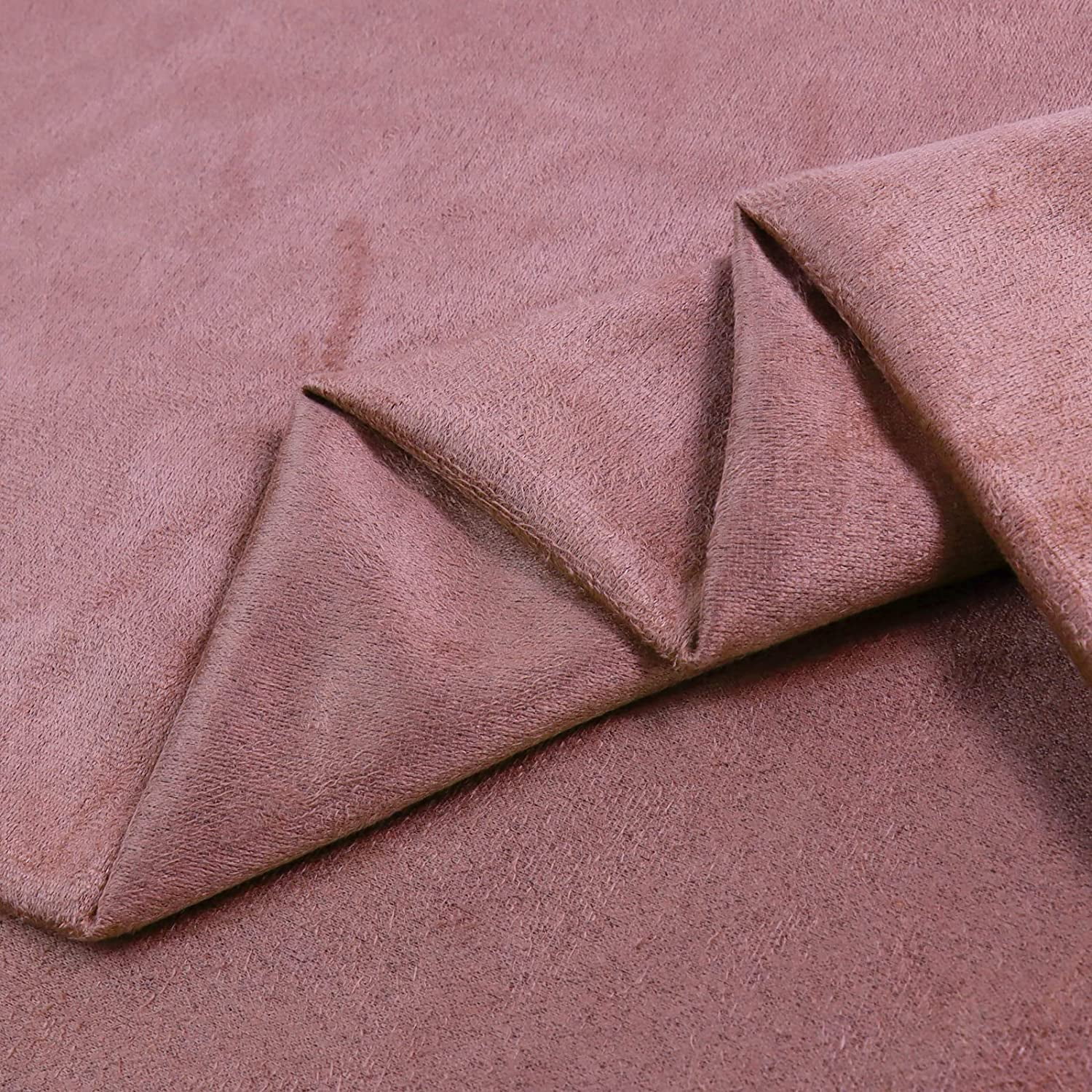 58 Wide Suede Fabric Pink Fabric By The Yard