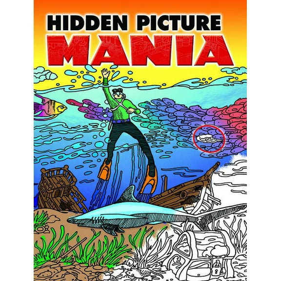 Dover Kids Activity Books Hidden Picture Mania, (Paperback)