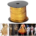 thumbnail image 1 of 100 Yard Sequin String, Pressed Into a Flat, Rounded Shape to Reflect More Light, for Decorating Craft or Sewing Projects, 1 of 7