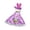 Purple(L), variant on SSNTSY Easter Porch Goose Outfits Bunny Pattern Goose Clothes Easter Dress and Hat Costume Set for Outdoor Garden Yard Patio Home Easter Goose Decor