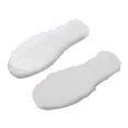 thumbnail image 3 of Thick &  Soft White Plush Insoles, Keep Feet Warm,  Comfortable Curve Fit, Different Sizes, Wide Application, 3 of 8