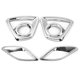 thumbnail image 1 of Bumper Fog Light Chrome Garnish for -5 Cx5 2013 2014 2015 2016 Car Rear Tail Lights Lamp Shade Frame, 1 of 5