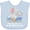 AE-Light Blue, variant on Inktastic My Gigi Loves Me to the Moon and Back Elephant Family Boys or Girls Baby Bib