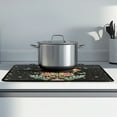 thumbnail image 2 of Renewold Stove Cover for Cooktop, Electric Stovetop Protector Cover Non-skid Induction Electric Stove Burner Cover Multipurpose Mat Easy to Clean, Sunflower Mushroom Moon, 2 of 7