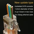 xintylink rj45 connector cat6 cable plug cat5e rg45 network