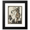 thumbnail image 2 of Maurice Leroy 20x24 Black Modern Framed Museum Art Print Titled - Remorse; Hunting Costume (1920), 2 of 5