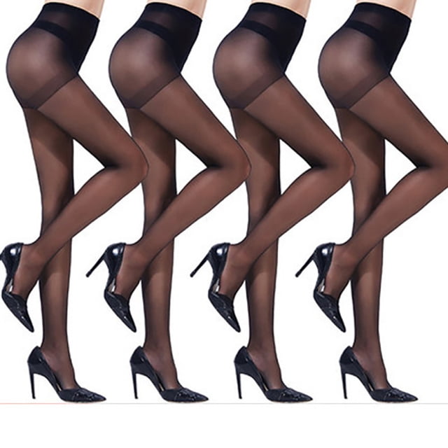 4 pares de medias para mujer, medias adelgazantes para mujer