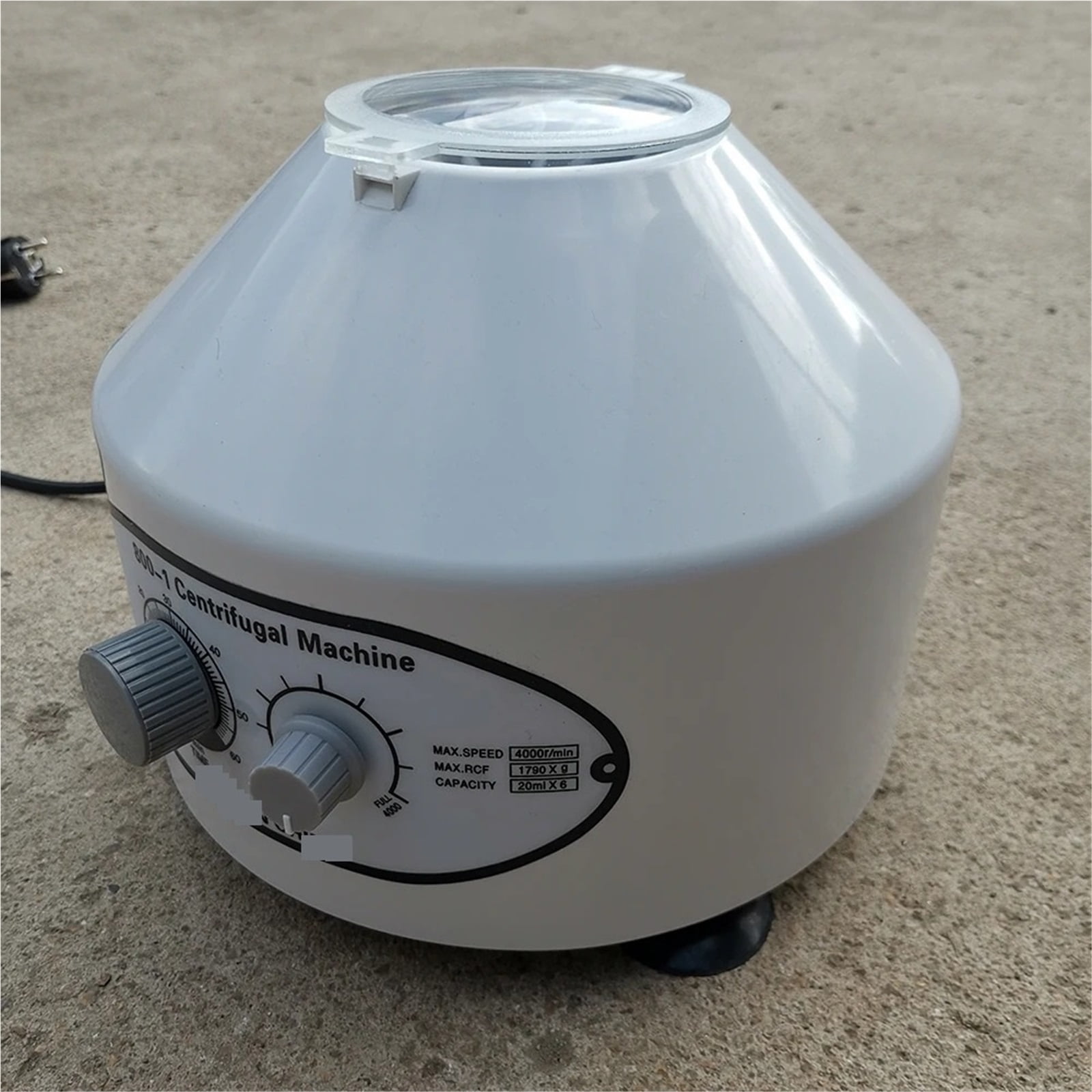Electric Laboratory Centrifuge PRP PRF 4000rpm With 6pcs 20ml Centrifugal Tube Adaptor Laboratory Separation Tool ,High Lab Quality Material