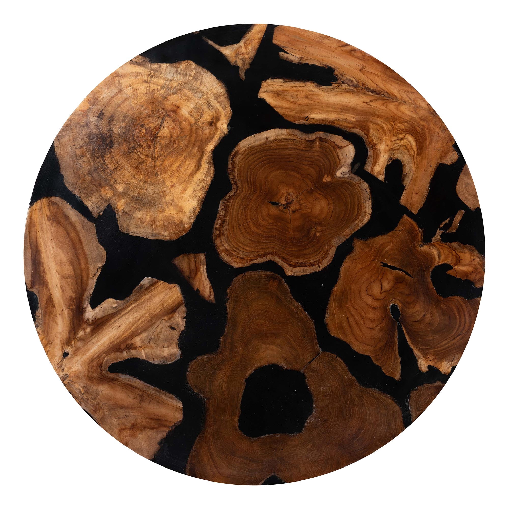 bali & pari Agata Rustic Coffee Table, Natural Brown