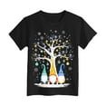thumbnail image 5 of Zshosam Baby Christmas T- Shirt Toddler Christmas Shirt Boys Girls Santa Tshirts Funny Xmas Holiday Tees Gift for Kids Size 3T 4T,(Black 3-4 Years), 5 of 6