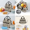 thumbnail image 5 of KUIFORTI Bow Fish Print School Bag and Lunch Box Boys Bookbag Set of 4 Kids School Backpack Pencil Bags Lightweight Durable Back to School Gifts for Children, 5 of 7