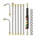 JGJJUGN 4000 PSI Retractable Wand Set for Gutter & Roof Cleaning, Telescopic Pole Kit with