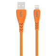 thumbnail image 1 of 10 ft. Lightning to USB Hi-Vis Charge &amp; Sync Cable  Orange, 1 of 1