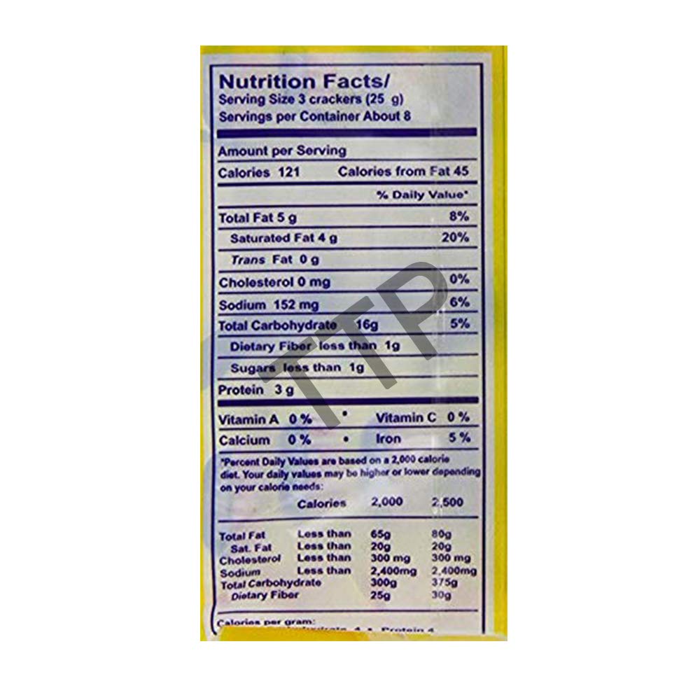 Garlic Sky Flakes Crackers in Bulk - 10 Packs x 8.8oz. (Pack of 3)
