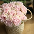 thumbnail image 7 of Ludlz Vintage Artificial Peony Bouquet Silk Wedding Flowers, Pack of 5 Fake Flowers Home Party Festival Decoration Faux Flower Vivid Multipurpose Decorative Silk Cloth Peony Flower, 7 of 7