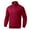 Wine Red, variant on Men's Quarter Zip Pullover Casual Lightweight Sweatshirt with Long Sleeve Wine Red