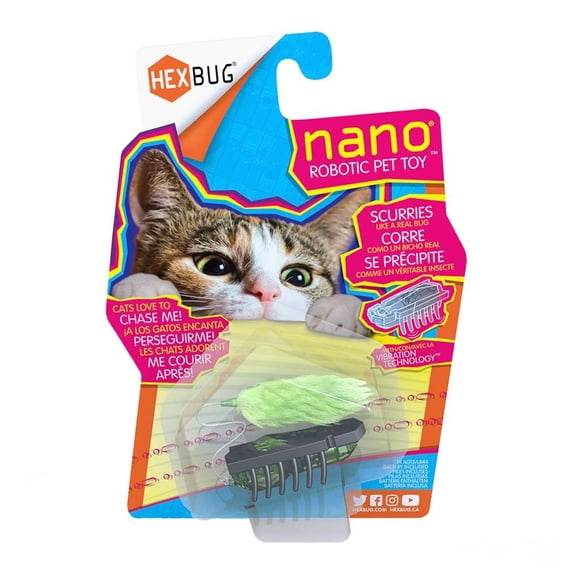 Juguete Para Gato Hexbug Nano Robótico