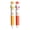 Yellow&Orange, variant on 2Pcs 10-Color-in-1 Ballpoint Pen 1.0MM Tip Retractable Multicolored Pen for Journaling Note Taking Drawing Color Coding