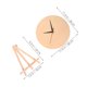 thumbnail image 5 of GOOHOCHY 1 juego de reloj de madera en blanco: esfera de reloj de madera sin terminar, placa redonda artesanal en blanco para decoración del hogar, sala de estar, decoración de fiestas., 5 of 8