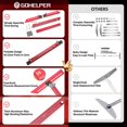thumbnail image 2 of Plantilla ajustable para huellas de escalera Gohelper 23–64,2", 2 of 6