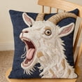 thumbnail image 3 of zhangmingg Decorative Patterned Pillow Cover Insertable for Sofa Bed Living Room Protector, 3 of 4