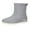 Grey, variant on XIMIN Women's Slip Rain Shoes Short Chelsea Boots Ankle Rubber Rain Boots Korean Version Solid Color Fashion Short Tube Water Shoes for Garden Waterproof