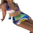 thumbnail image 1 of MesaSe Robe Mini Ajourée pour Femmes Robe d'Été Sans Manches Col en V pour Filles, 1 of 6