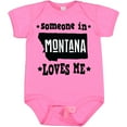 thumbnail image 3 of Inktastic Montana Someone Loves Me Boys or Girls Baby Bodysuit, 3 of 5