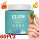 thumbnail image 2 of gomitas iluminadoras de musgo marino, limón y bayas con musgo irlandés, aloe vera y polvo de perla para mejorar, 2 of 7