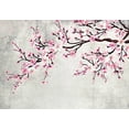 thumbnail image 2 of wall26 - Large Wall Mural - Watercolor Style Ink Painting Pink Cherry Blossom on Vintage Wall Background | Self-Adhesive Vinyl Wallpaper/Removable Modern Wall Decor - 100x144 inches, 2 of 5