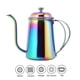 thumbnail image 5 of Inteprter Cafetera De Acero Inoxidable Tetera Tetera Cafetera De Goteo Con Cuello De Cisne Tetera Para Cafe House Home 650 Ml - Oro Juegos de servir café y té, 5 of 6