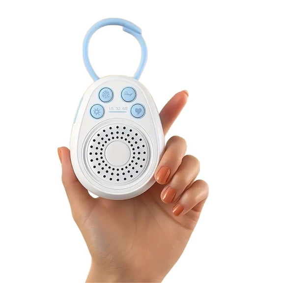 White Noise Machine | Portable Sound Machine for Babies, Kids, Adults | Sleep Soother | 20Soothing Sounds | Long Battery Life | Travel, Registry, Baby Gift(blue)