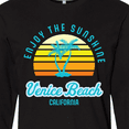 thumbnail image 4 of Inktastic Summer Enjoy the Sunshine Venice Beach California in Blue Long Sleeve T-Shirt, 4 of 5