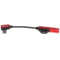 thumbnail image 1 of Tachiuwa Elbow Adapter Charging Connector for Millet 6 Headset Note 3 Red, 1 of 9