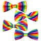 thumbnail image 1 of COMPUKAS 4Ud Pajarita Con Estilo En Tonos Surtidos Para Accesorios De Y Mascarada, 1 of 6