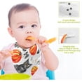thumbnail image 3 of Coolnut 5 PCS Halloween Black Cat Bowknot Baby Muslin Washcloths, Pumpkin Whatercolor Face Towel Burp Cloths Ultrasoft Absorbent Cotton Bath Wipes Towels for Newborn Boys Girls, 3 of 6
