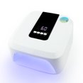 thumbnail image 1 of Lámpara de fototerapia de uñas con almacenamiento eléctrico, 33 cuentas de lámpara de luz doble, temporizador de múltiples engranajes de 48 W, batería de litio incorporada de 15600 mAh, 1 of 4