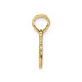 thumbnail image 3 of 14K Yellow Gold #1 TEACHER Charm Pendant Necklace with Chain, 3 of 4
