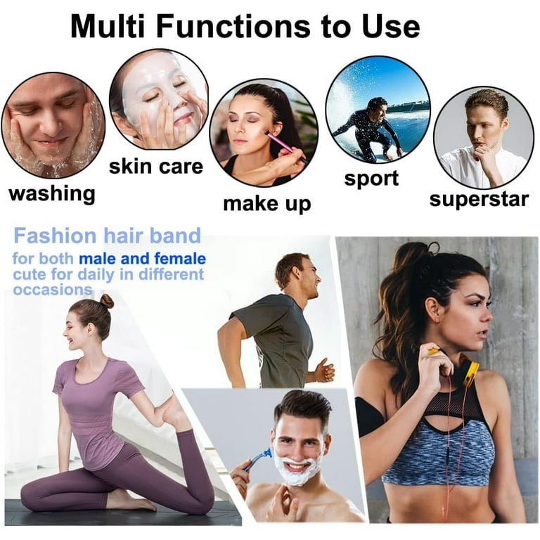 Metal Hairband for Men Women Hair Bands Fashion Alice Band for