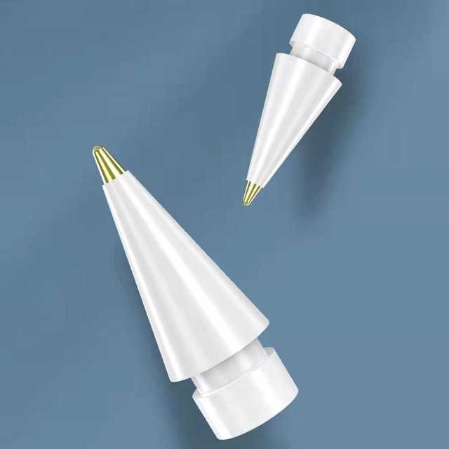 Stylus Pen Nib for Apple Pencil Gen 1/2 iPad Gold-Plated Pencil Tip (White) Ndcxsfigh Para estrenar