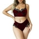 thumbnail image 1 of Gibobby Lencería mujer erótica Lencería Sexy para Mujer Baby Doll Mujer Sexy Color Negro Mono Sensual y Elegante Fina Lenceria para Dama(Rojo, CH), 1 of 5