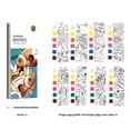thumbnail image 2 of onlyliua para Interior/Exterior Libro de Imágenes de Grafitis En Gouache Libro de Imágenes para Rellenar En Color Libro de Grafitis En Acuarela, 2 of 4