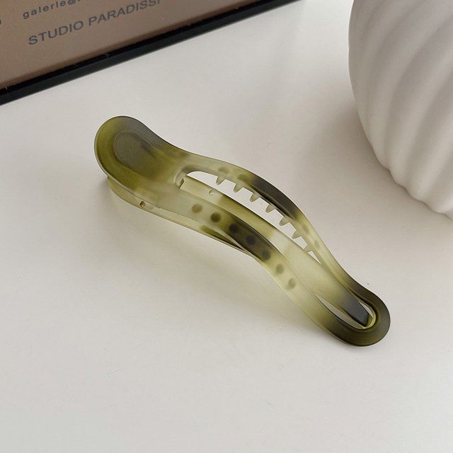 Pinzas planas para el cabello para mujeres y niñas 2025, pinzas planas con forma de garra y pinzas para el cabello grueso, pinzas con forma de garra, accesorios para peinar el cabello. Una horquilla.