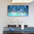 thumbnail image 5 of HFDF Abstract Wall Decor For Living Room Bedroom Wall Art Paintings Blue Abstract Painting Wall Artworks Hang Pictures For Office Canvas Prints Fashion Room Decorations Posters 10x8inch Framed, 5 of 6