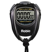 Robic 2004923 SC-429 Water Resistant All Purpose Stopwatch, Black