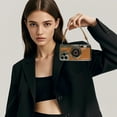 thumbnail image 2 of Electroplated Camera Phone With Hand Strap Vintage Style Camera Design Phone For IPhone 14 13 12 11 Pro Max, 2 of 3