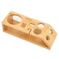 thumbnail image 5 of Juego de herramientas de barra de acero inoxidable de 10 piezas con soporte de bambú con soporte de bambú - Juego de barra con todos los prácticos accesorios de barra, 5 of 5