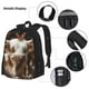 thumbnail image 3 of Disketp Cow With Butterflies Mochila Estampada de Gran Capacidad con Lonchera y Estuche, Set de 3 Piezas para Estudiantes, 3 of 7